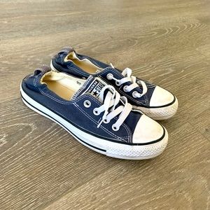 Converse Shoreline Slip On Sneakers Navy Blue size 6